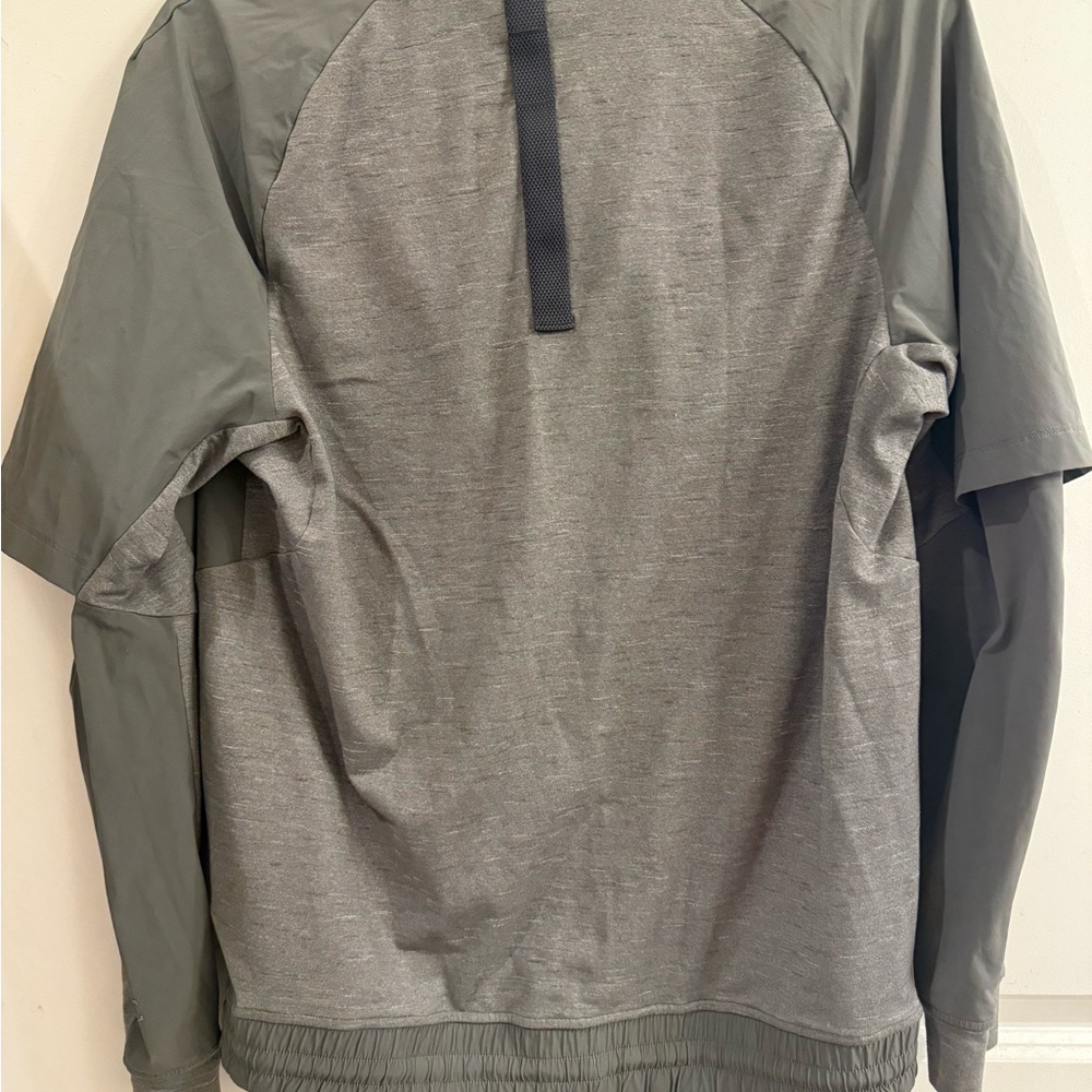 Green Half-Zip Pullover - image 2